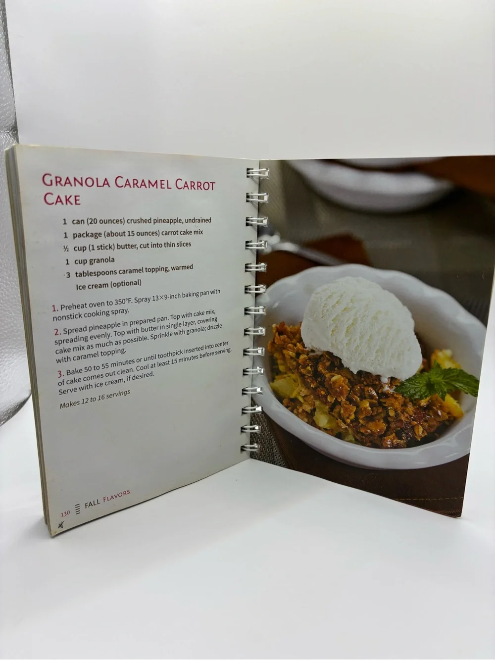 Dump 3-in-1 Soups Dinners Cakes Cookbook Spiral Bound 2015